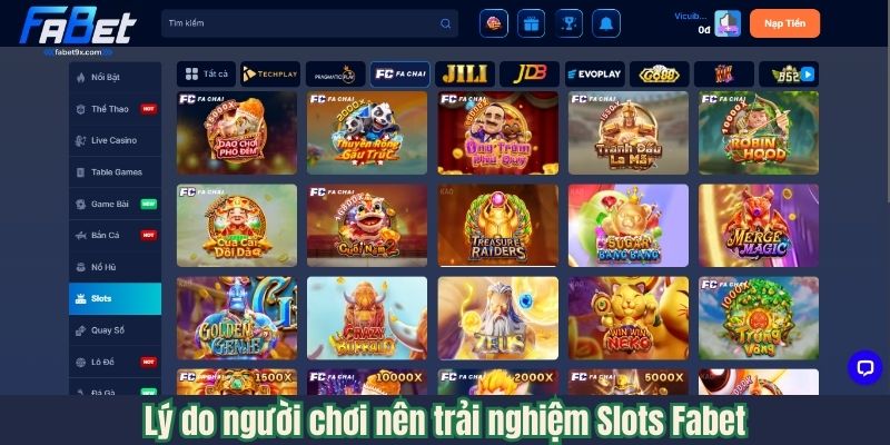 Slots Fabet - Kho Game Đa Dạng, Cơ Hội Nhận Thưởng Cực Khủng 3 ly-do-nen-trai-nghiem-slot-fabet